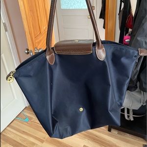 longchamp navy blue bag